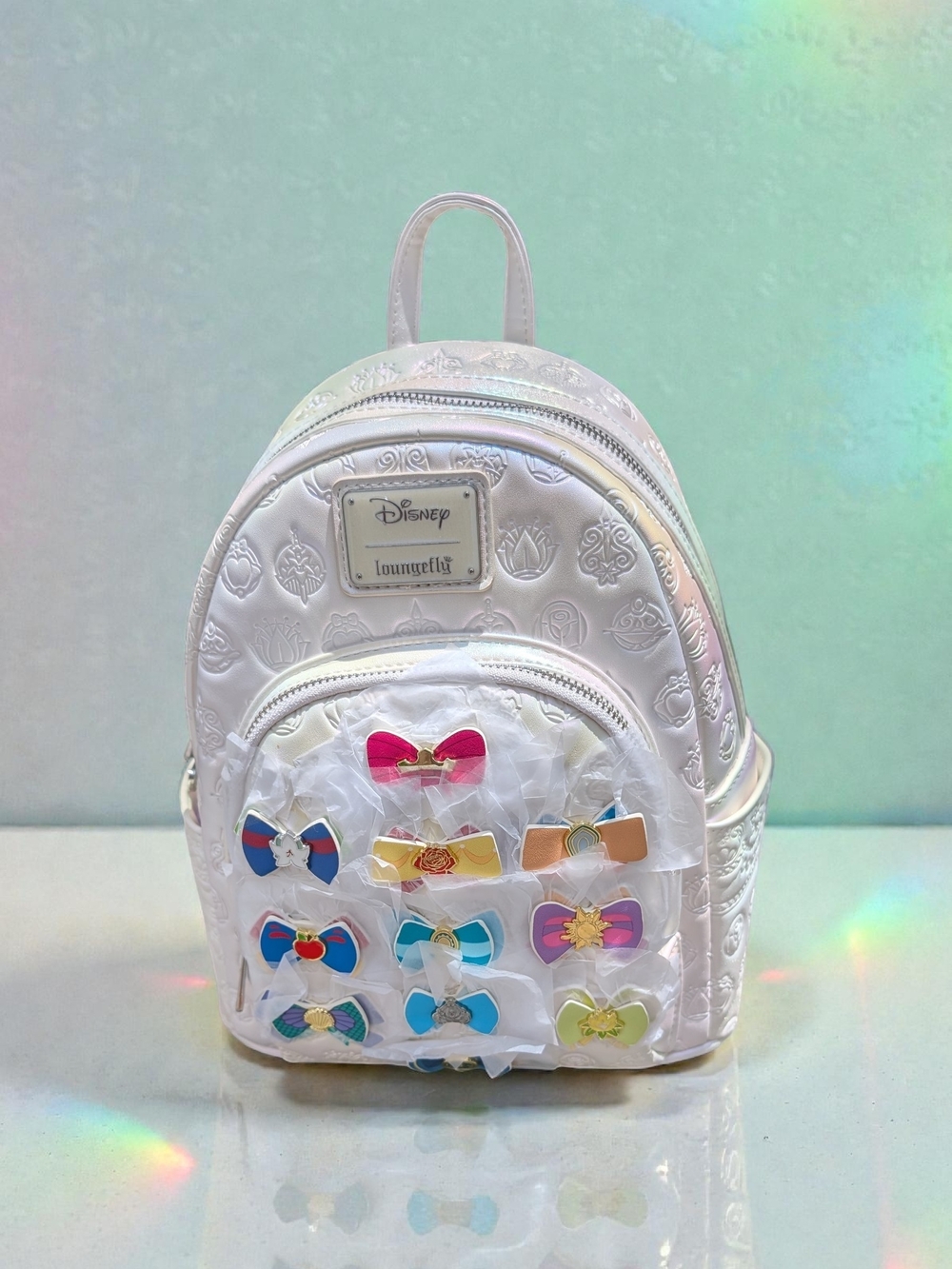 Disney Princess Loungefly Mini Backpack - Bow Design (NWT)